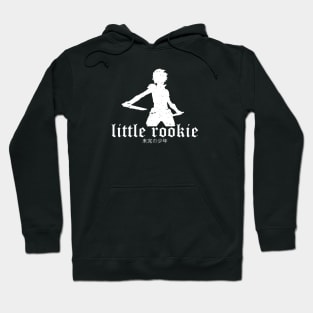 Danmachi season 4 anime characters white bell cranel or little rookie silhouette Hoodie